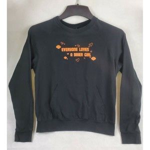 Harley-Davidson Sz L Everyone Loves A Biker Girl Black Logo Perrysburg Ohio